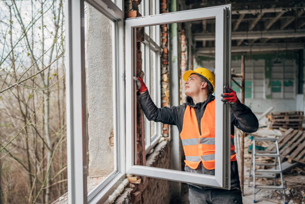 Speaks Custom Window and Sunrooms installing residential windows in Cooleemee, NC