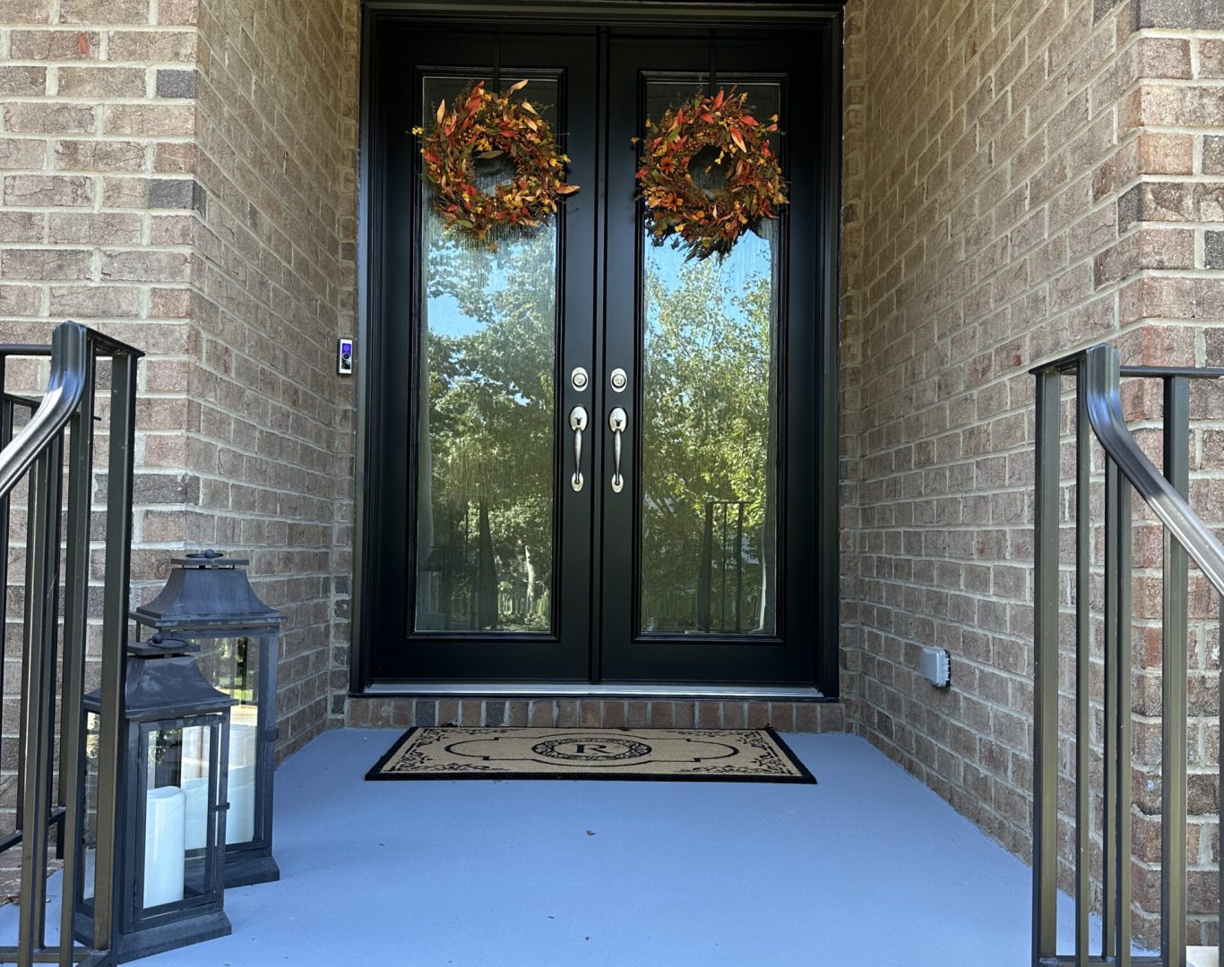 Custom door installation enhancing home security by Speaks Custom Window and Sunrooms