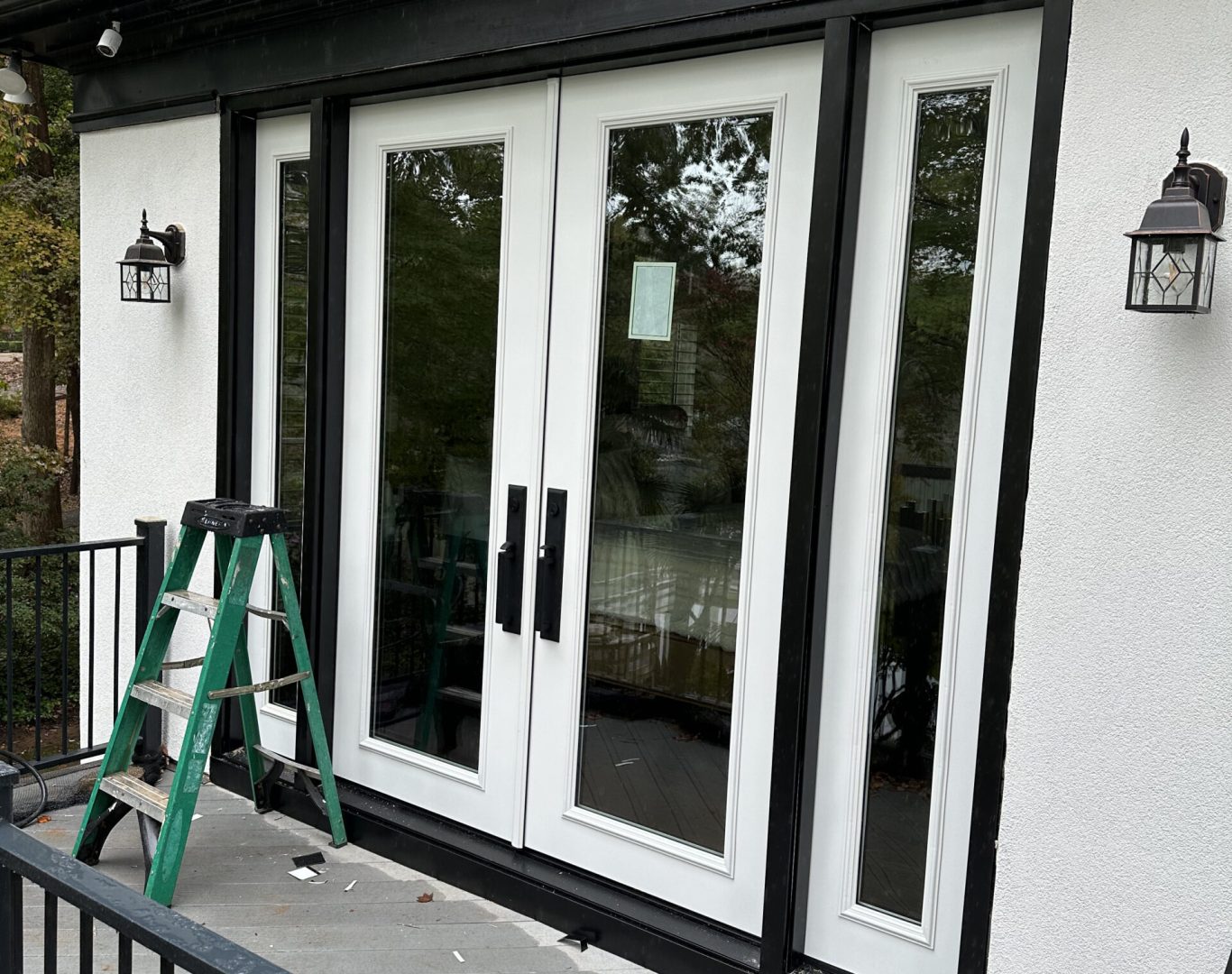 Custom entry door upgrade by Speaks Custom Window and Sunrooms