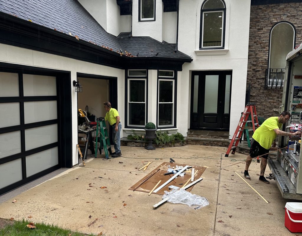 Custom doors designed to match home style by Speaks Custom Window and Sunrooms