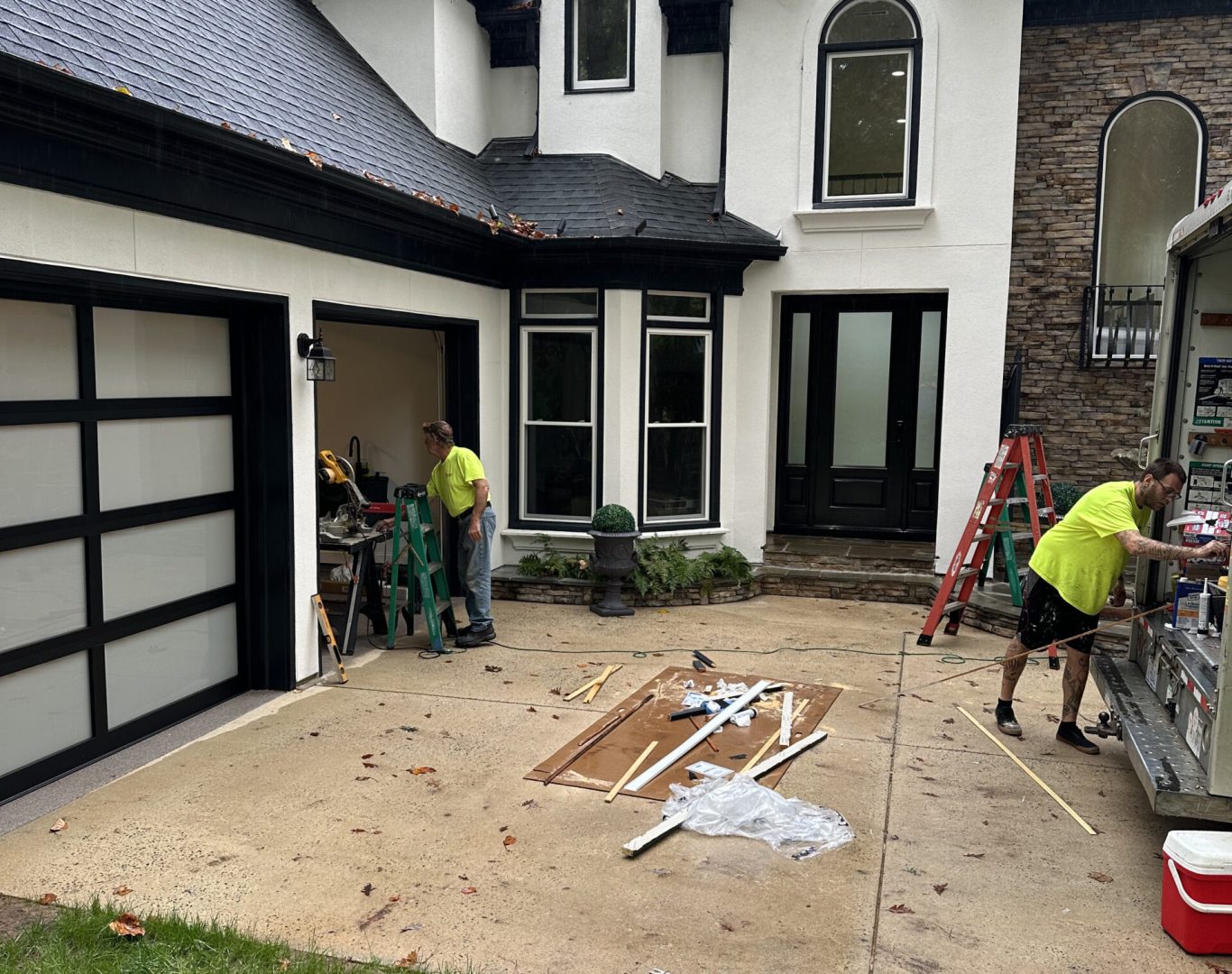 Custom doors designed to match home style by Speaks Custom Window and Sunrooms