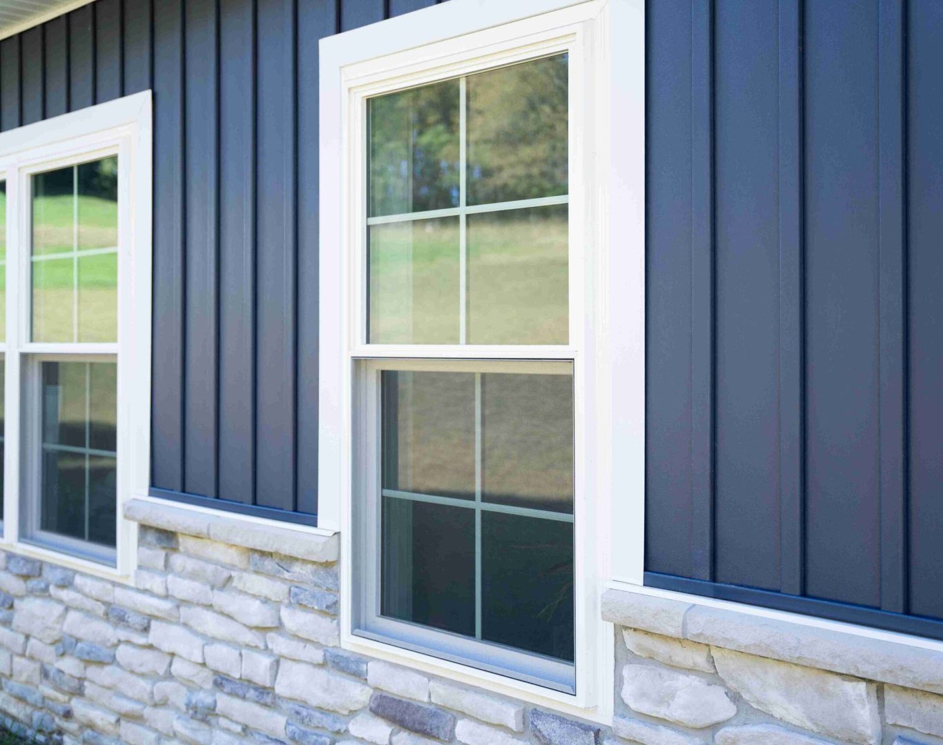 Custom window installation team working in Cleveland NC homes