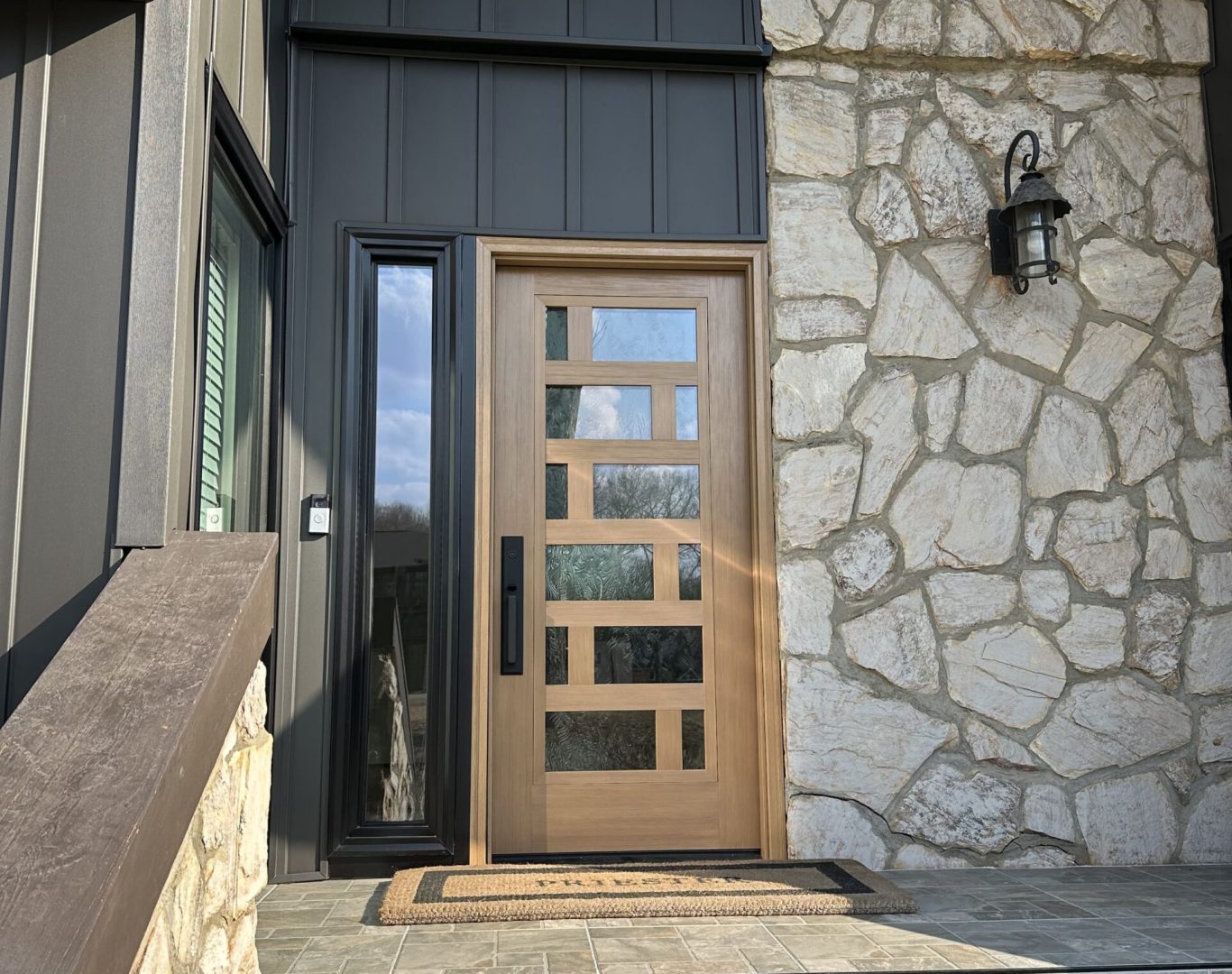 Signet Fir with Black Siding