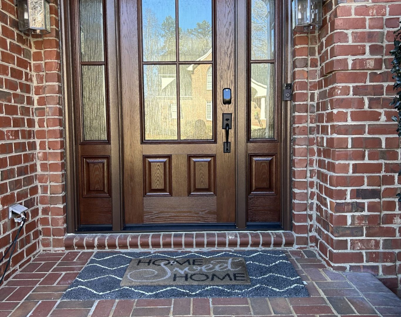 Signet Oak Carmel with rainfall glass