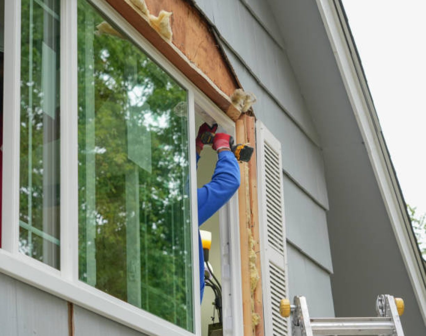 Durable aluminum frame custom windows installed by trained specialists
